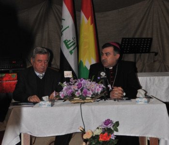 Bishop Bashar's meeting with Ankawa institutions