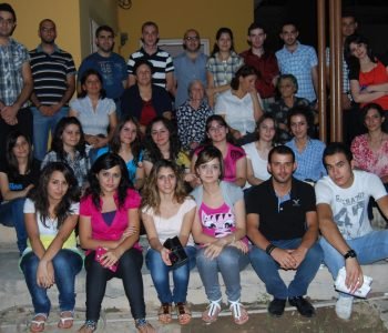 Fraternity of Francis of Assisi visiting the House of Al-Rajaa for the Elderly