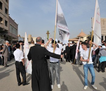 Palm Saturday Gathering at St. Joseph Cathedral